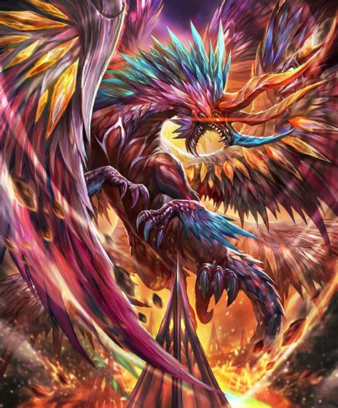 Card Maelstrom Dragon Mythical Creatures Art Fantasy Beasts
