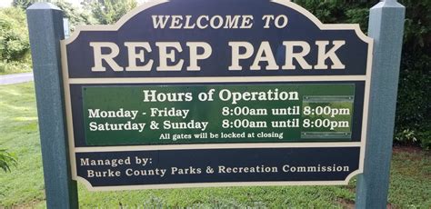 Facilities • Reep Park