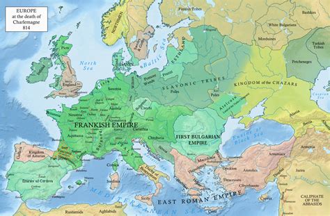 Map Of Europe 1000 Ad Secretmuseum