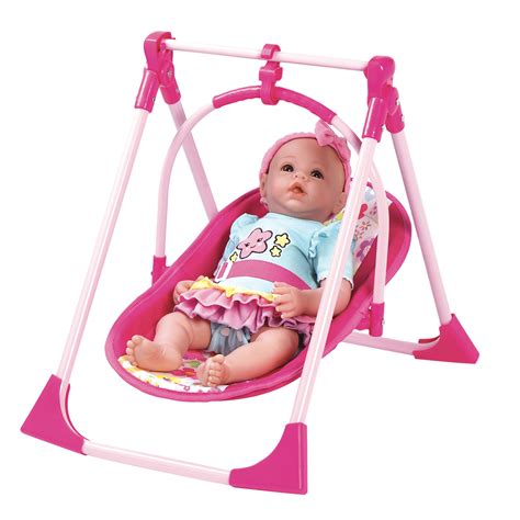 Adora Dolls 4 In 1 Play Set Baby Carrier Seat Swing And High Chair