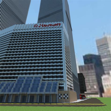 The Original World Trade Center In Minecraft Home