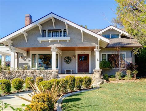 Originally, this home was painted darker colors, but the current color scheme of cream and ruddy brown has been used for at. 15 Stunning Craftsman Style House Ideas