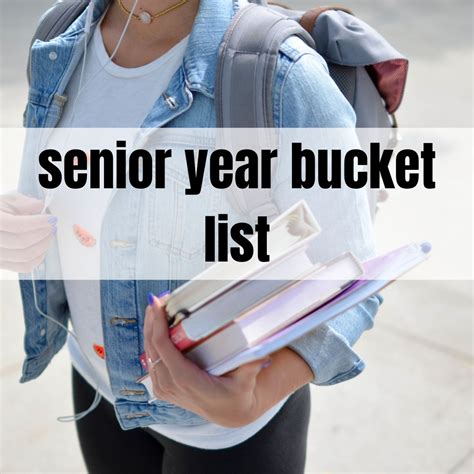 Ultimate Senior Year Bucket List 77 Crazy Fun Things To Do Before You