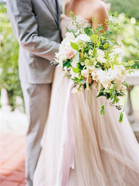 Elegant Green And Ivory Bouquet Elizabeth Anne Designs The Wedding Blog