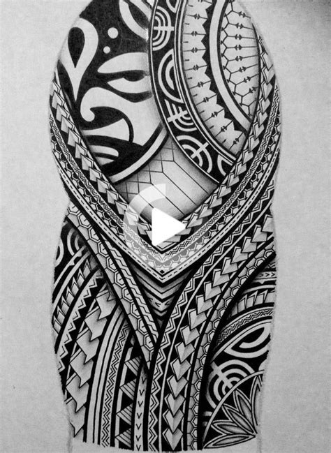 Male Tribal Tattoos And Mahori Designs For The Shoulder Tattoo İdea