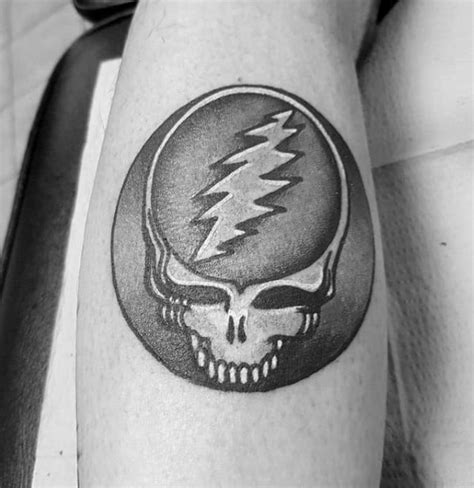 50 Grateful Dead Tattoo Designs For Men Rock Band Ink Ideas