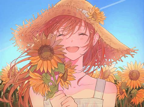 Update 68 Anime Sunflower Best Vn