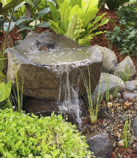 70 Unique Backyard Garden Water Feature Landscaping Ideas Homixover