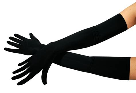 Long Opera Gloves In Lycra Joanna Lark