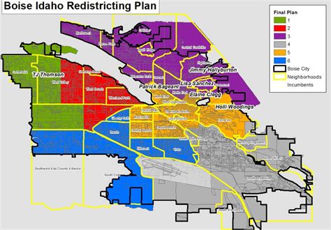Boise City Council To Vote On Election Districting Ordinance Idaho