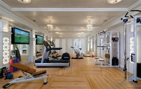 They not only inspire and encourage sports admirers to reach better results, but also provide them with examples of what they need to do. 58 Well Equipped Home Gym Design Ideas - DigsDigs