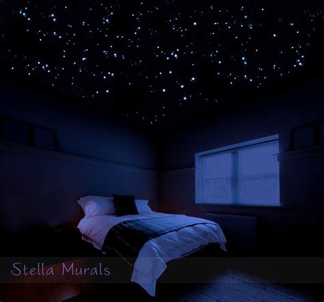 Sprinkle your kids ceiling with stars create a realistic night sky right in their bedroom, with these handmade glow in the dark stars and constellation sticker. Glow in the Dark Star Stickers for a Realistic Night Sky ...