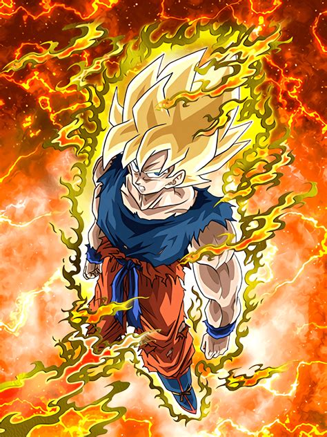 We're back with some more dragon ball legends action featuring the new 2nd year anniversary gt units, super saiyan 4. Super Saiyan légendaire - Son Goku Super Saiyan | Wiki ...