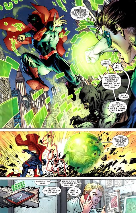 Superman Vs Green Lantern New 52 Comicnewbies
