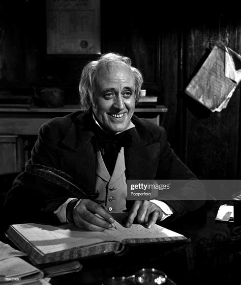 1951 A Picture Of British Actor Alistair Sim Filming Scrooge News