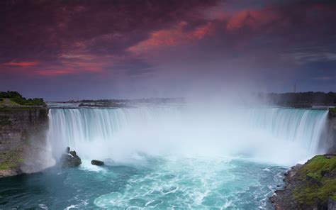 1178009 Landscape Waterfall Sunset Sea Water Nature Niagara