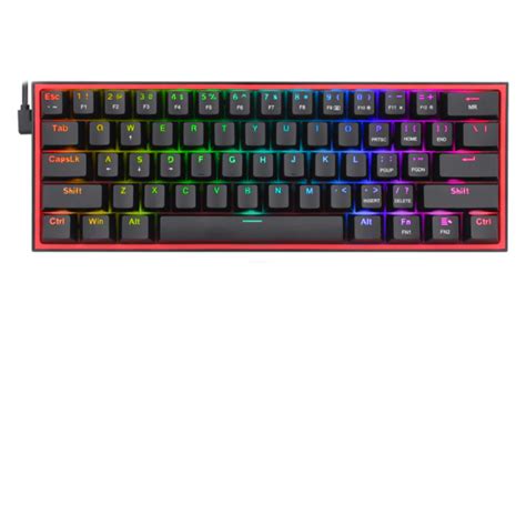 Redragon K617 Fizz Rgb Keyboard Black Gamer Zone Online Store For