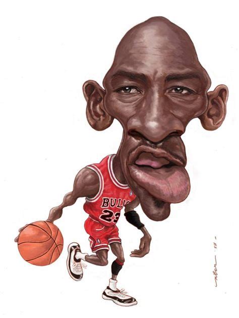 Michael Jordan Imagenes Caricature Celebrity Caricatures Y Cartoon Art