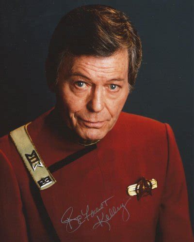 Star Trek Signed Autographed Dr Leonard Bones Mccoy As Portrayed By