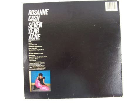 Rosanne Cash Seven Year Ache Vinyl Lp Record Album Jc 36965 Records
