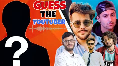 guess the youtuber by their voice challenge youtube