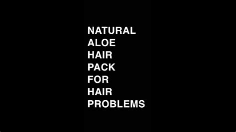 Natural Aloe Hair Pack For Hair Problems By Seema Anand Forever
