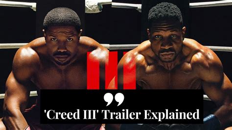Creed Iii Trailer Explained