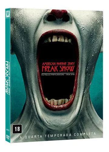 Dvd American Horror Story Freakshow 4ª Temporada 4 Discos