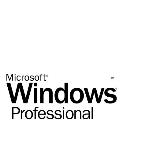 Microsoft Windows Xp Professional Logo Png Transparent And Svg Vector