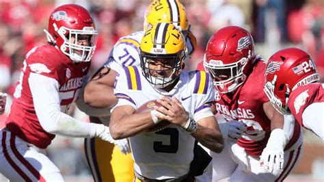 lsu looks to continue sec dominance against border rival arkansas bvm sports