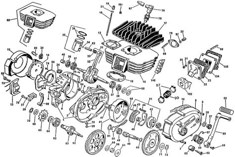 Small 2 Cycle Engine Motorcycle Engine Engineering