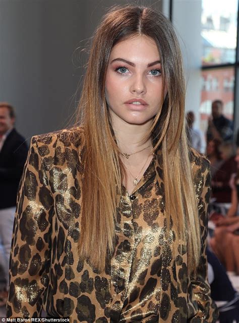 Most Beautiful Girl In The World Thylane Blondeau At Nyfw Daily Mail