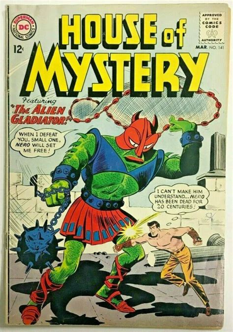 House Of Mystery FN DC Silver AGE Comics Comic Books Silver Age DC Comics Horror