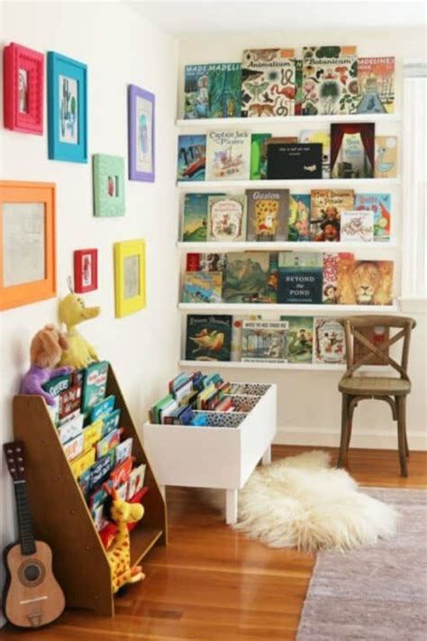21 Clever Book Storage Ideas For Kids Nursery Design Studio