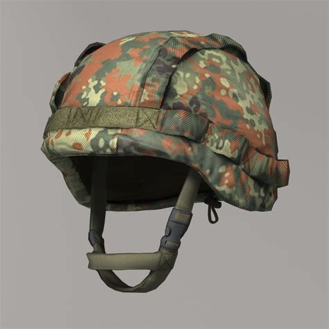 The bundeswehr has berets in seven different colours, but the majority of berets worn are red. qualitative military bundeswehr helmet 3d max