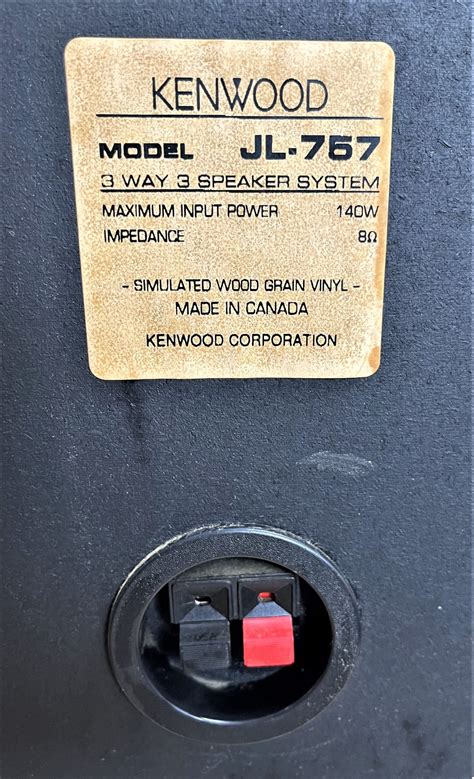 Buy KENWOOD JL-757 Floorstanding Speakers (USED) Online | PCTRUST