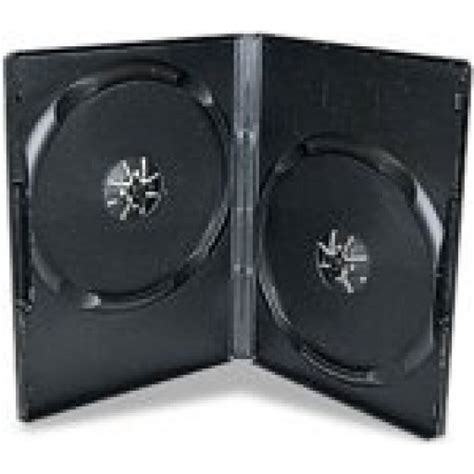 Double Black 14mm Dvd Cases In 100 Box