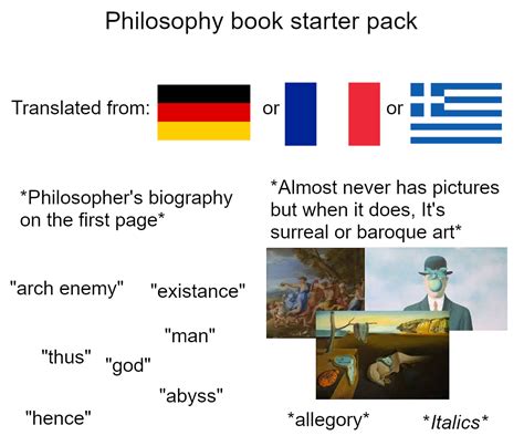 Philosophy Book Starter Pack Rstarterpacks