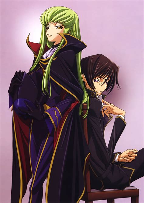 Lelouch Of The Rebellion Code Geass Cc And Lelouch Minitokyo