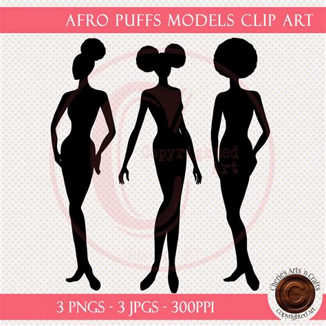 Women Models Clip Art Clip Art Silhouettes Models Graphics Etsy