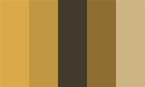 Gold Color Palette Html Colors