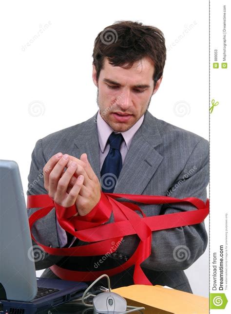 Tied Up A Businessman Tied Up In Red Tape Sponsored Ad Sponsored Businessman Red