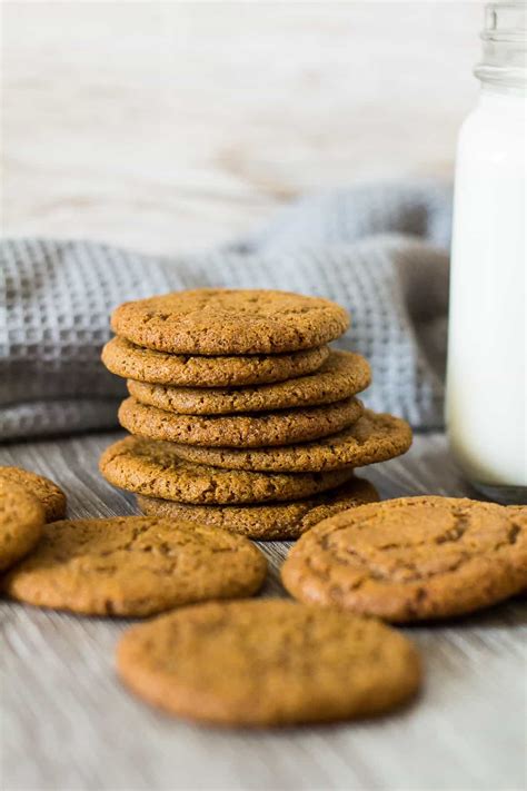 Homemade Gingernut Cookies | Marsha's Baking Addiction
