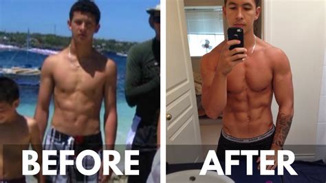 Realistic Skinny To Muscle Body Transformation 17 20 Years Old Youtube