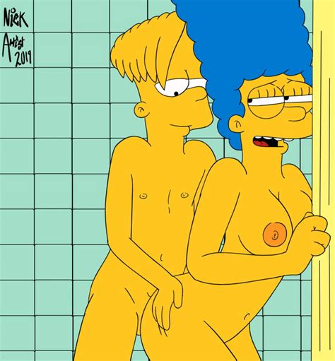 Xbooru Anal Ass Bart Simpson Breasts Gif Hands On Ass Incest Marge