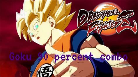 Dragon Ball Fighterz Goku Solo 80 Percent Sparking Blast