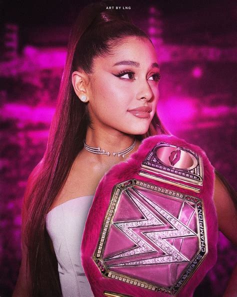 Wwe Sign Ariana Grande — Wwe Wrestling