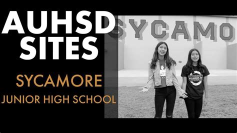 Auhsd Sites Sycamore Junior High School Youtube
