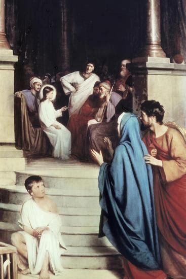 Jesus Found In The Temple Giclee Print By Carl Bloch At