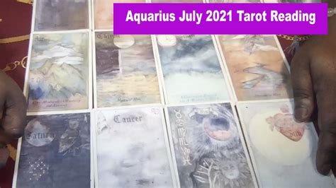 Aquarius Tarot Reading July 2021 Horoscope Forecast Lamarr Townsend